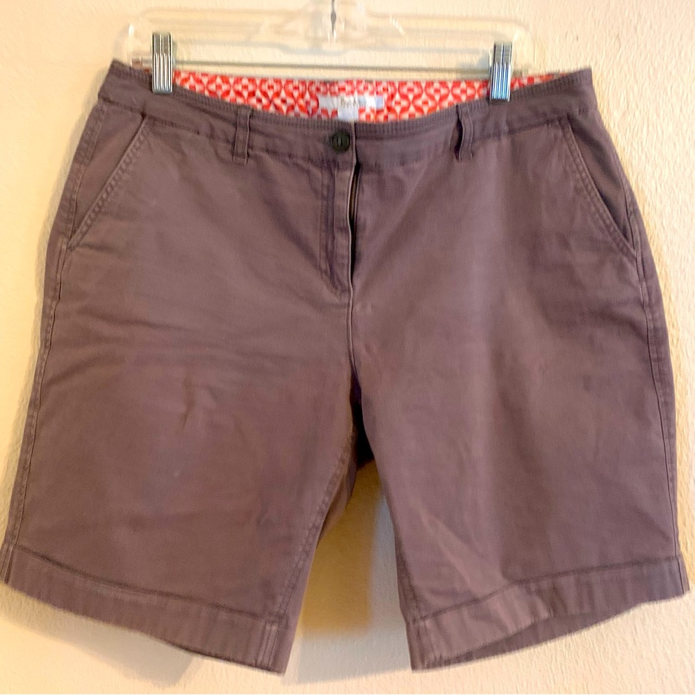 Boden taupe size 10 shorts
